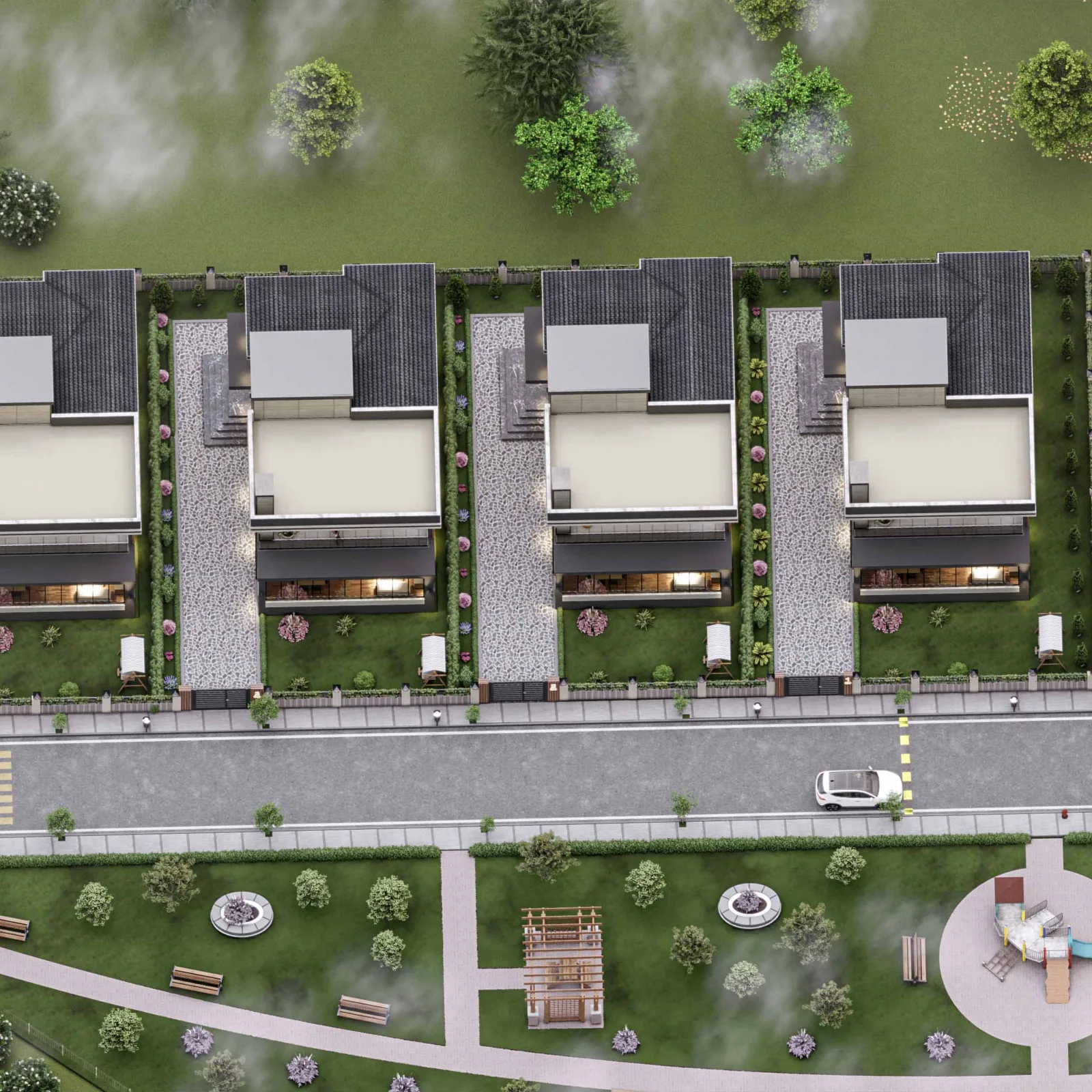Emin Gözcü Villa — iç mimarlık ve görselleştirme, görsel 5
