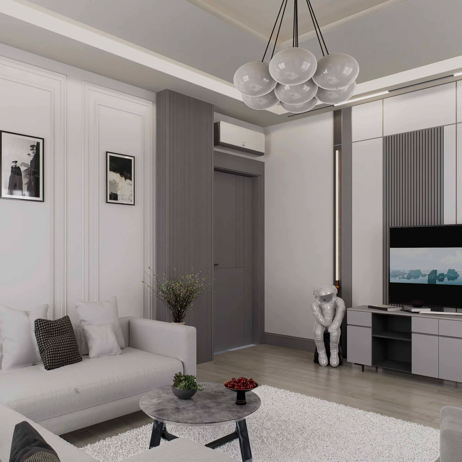 Emin Gözcü Villa — iç mimarlık ve görselleştirme, görsel 7