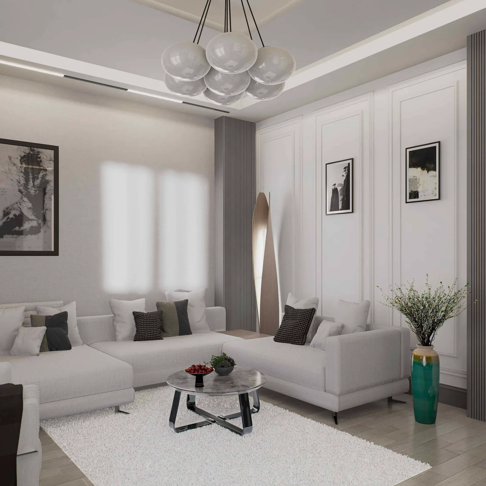 Emin Gözcü Villa — iç mimarlık ve görselleştirme, görsel 8