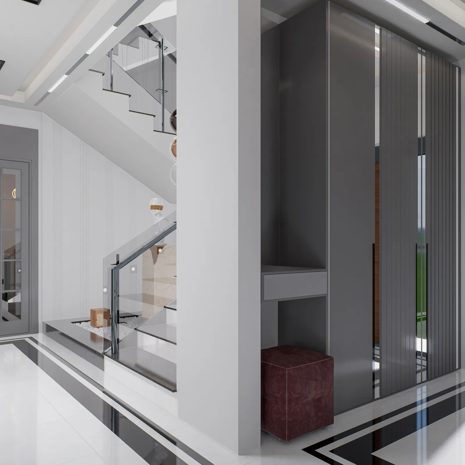 Emin Gözcü Villa — iç mimarlık ve görselleştirme, görsel 13