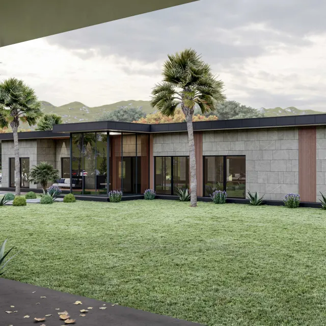 G.A Villa — 3D exterior visualisation, image 1
