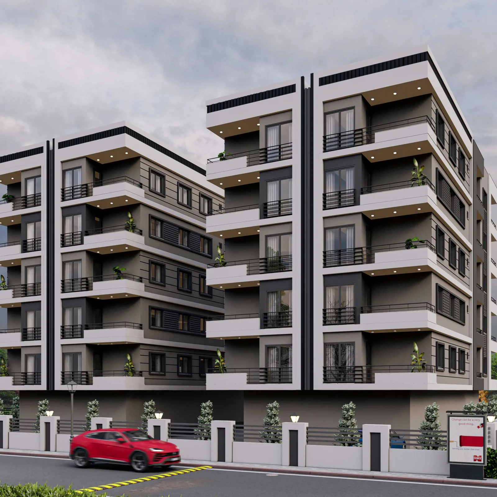 Hoşgören Konsept — 3d görselleştirme, görsel 3