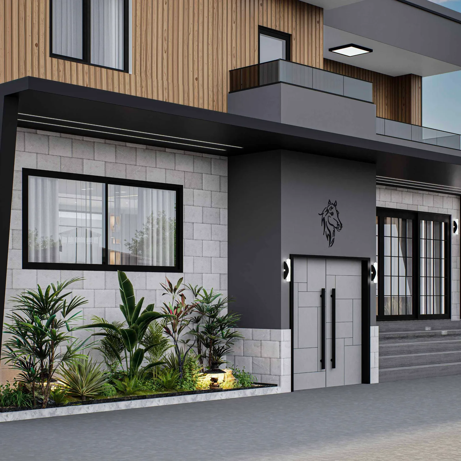 Reyyan Okyay Çiftlik Evi — iç mimarlık ve görselleştirme, görsel 5
