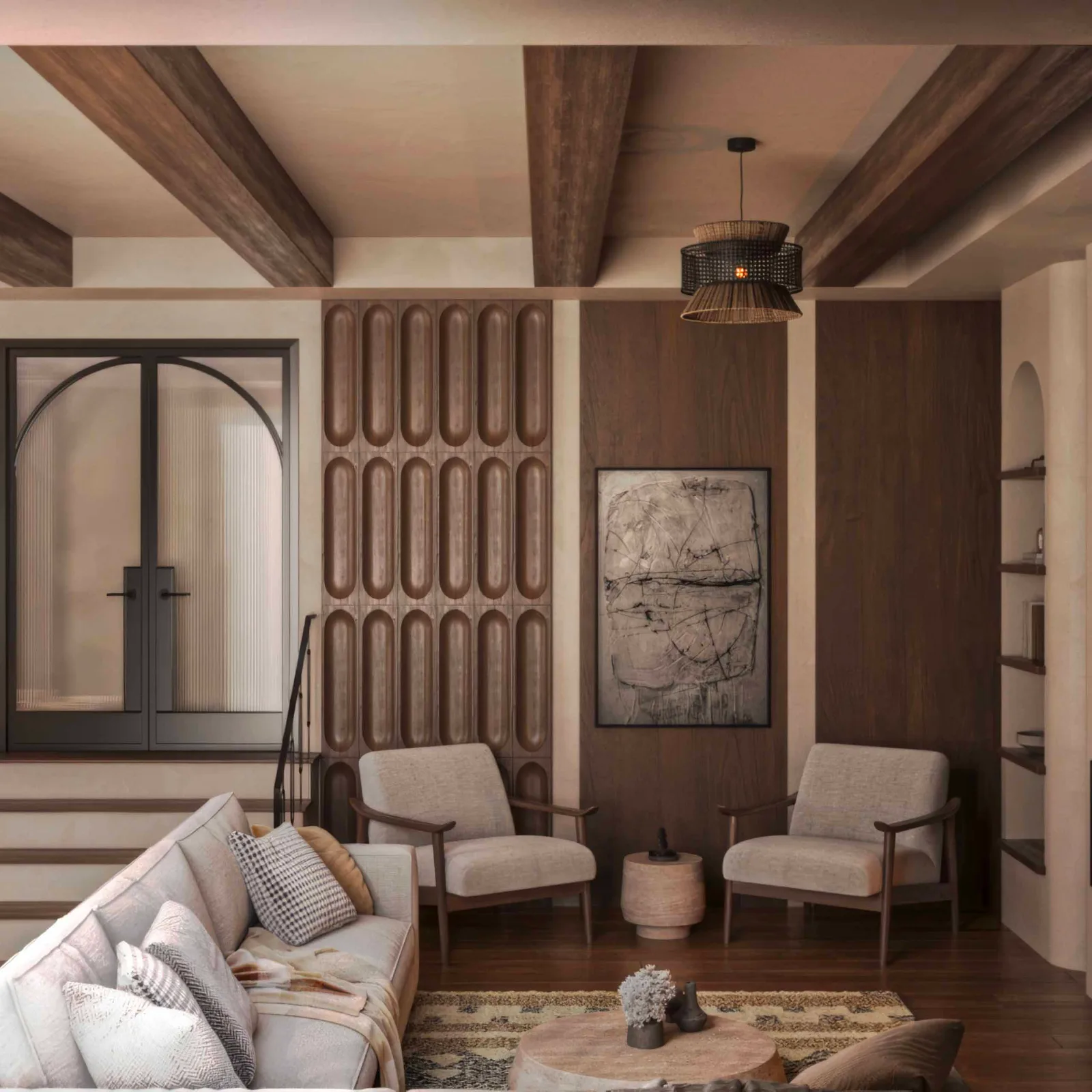 Reyyan Okyay Çiftlik Evi — iç mimarlık ve görselleştirme, görsel 9
