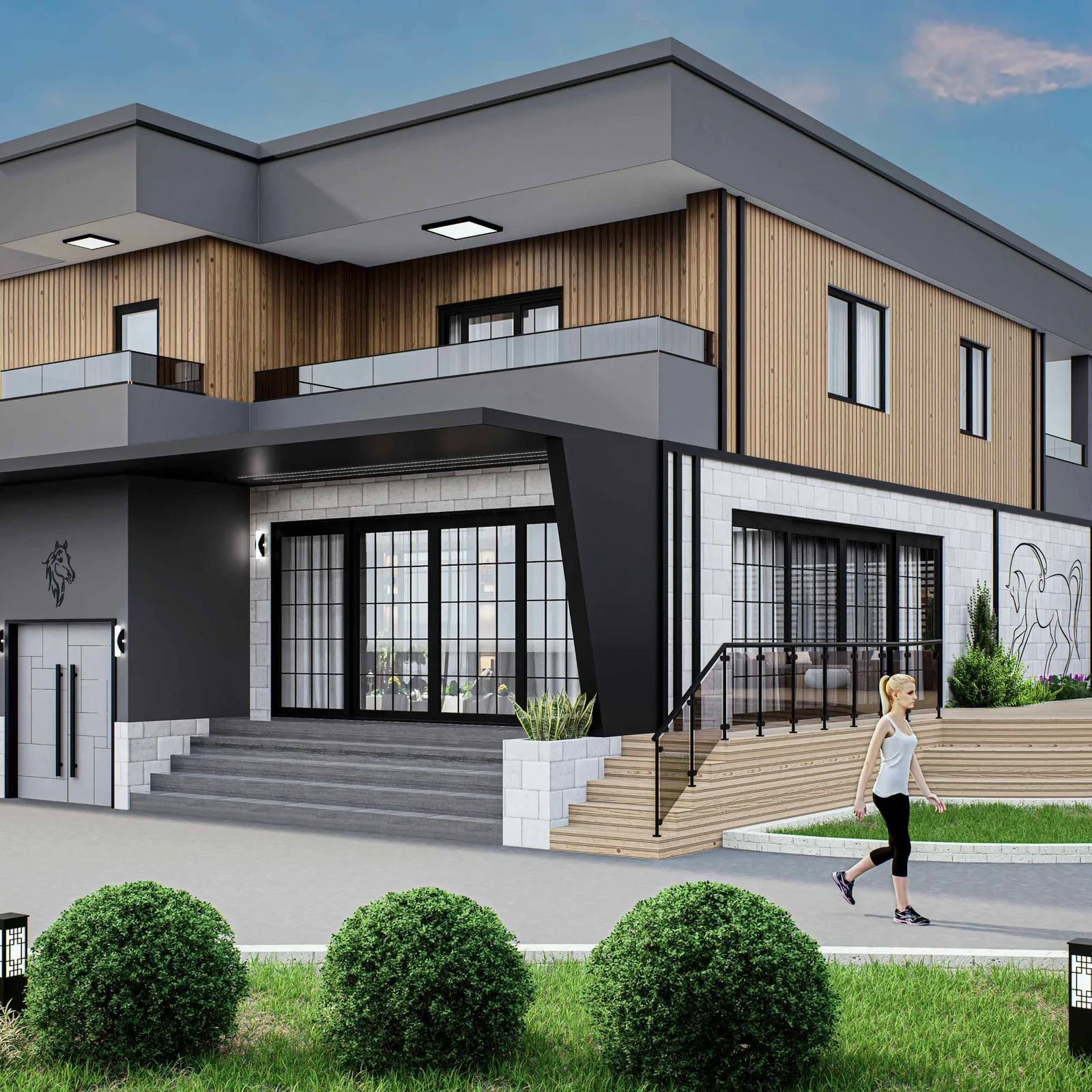 Reyyan Okyay Çiftlik Evi — iç mimarlık ve görselleştirme, görsel 11