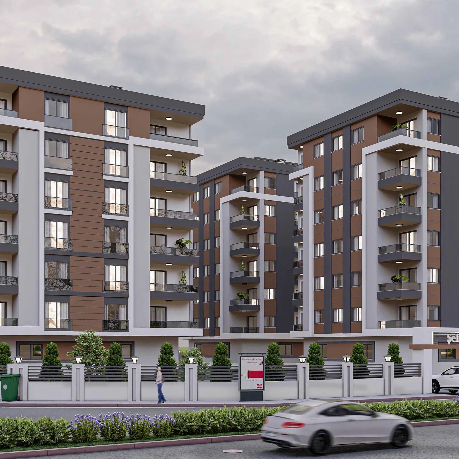 Şehri Yar — 3d dış cephe görselleştirme, görsel 1