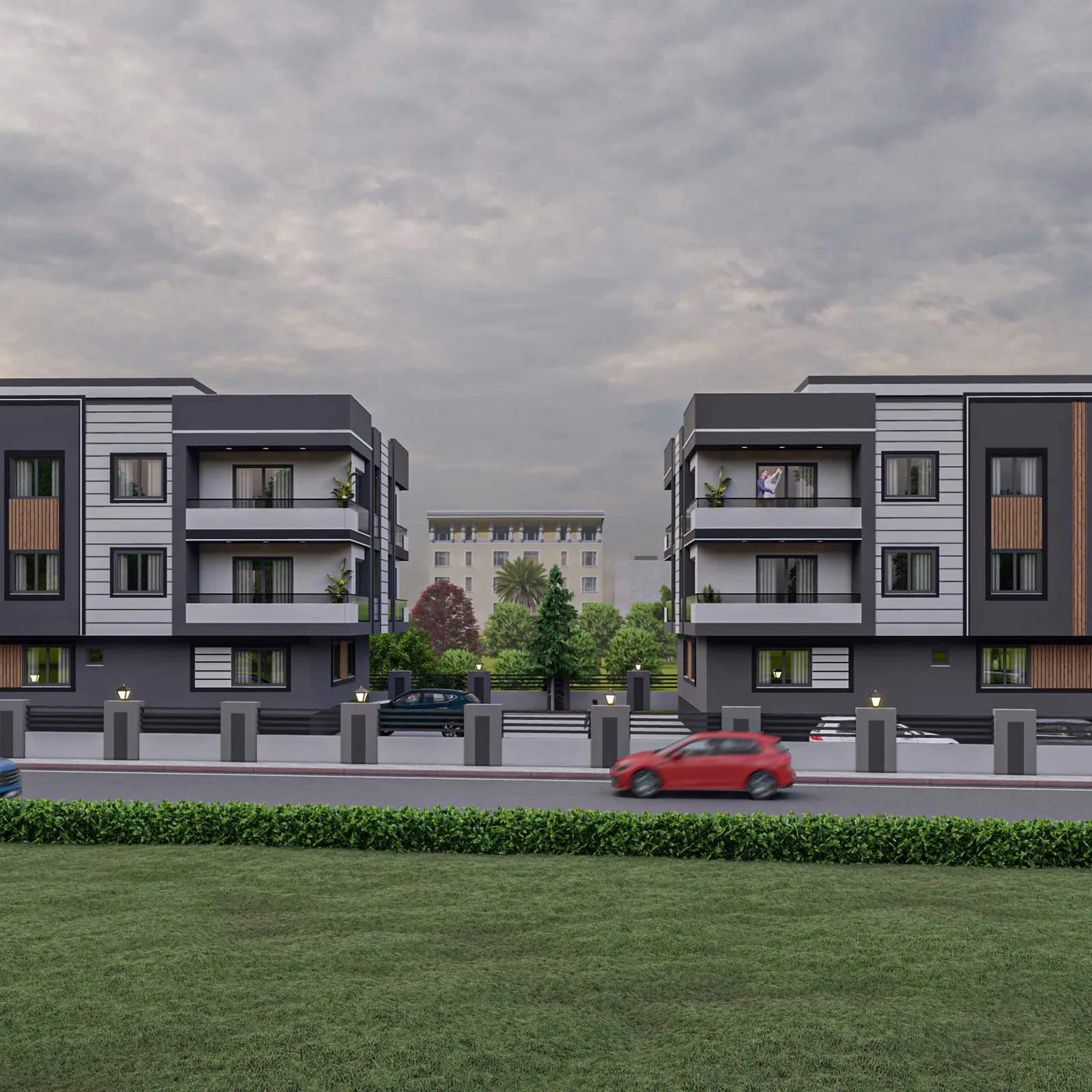 Toprak İnşaat — 3d dış cephe görselleştirme, görsel 3