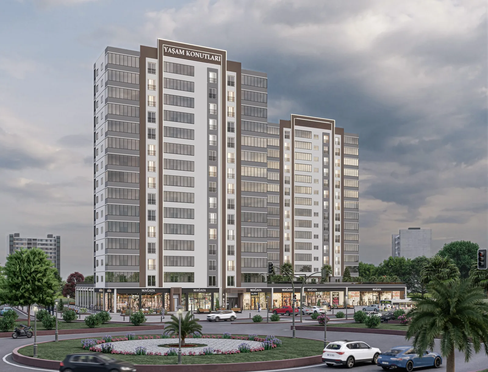 Yaşam Konutları — 3d dış cephe görselleştirme, görsel 6