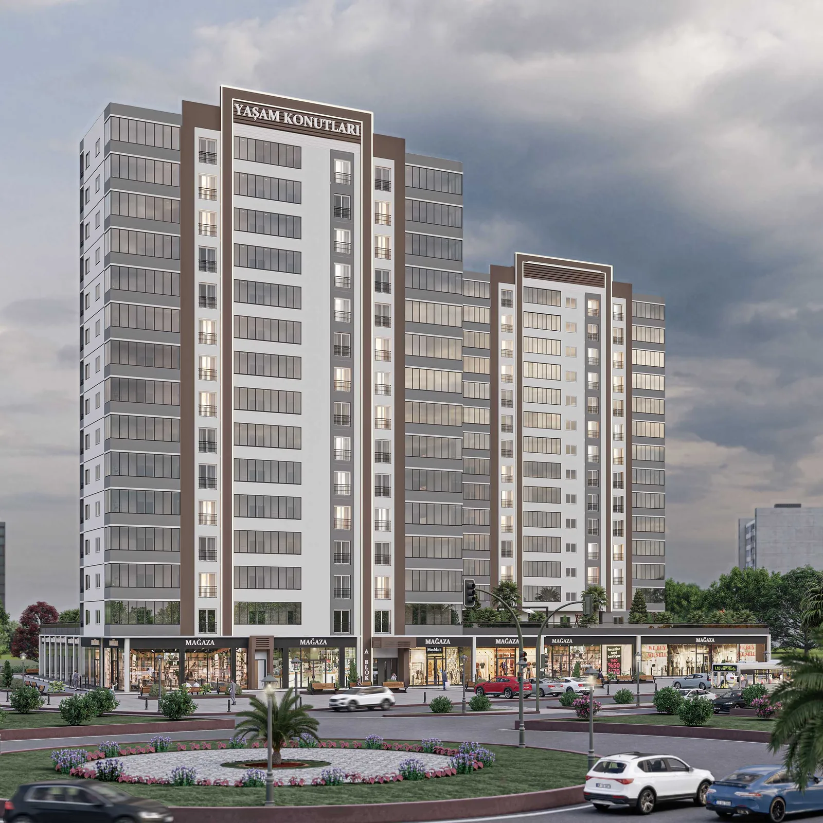 Yaşam Konutları — 3d dış cephe görselleştirme, görsel 7